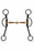 Western Sweet Iron 5" Copper Wrapped Snaffle Mouth Horse Training Bit 35676B