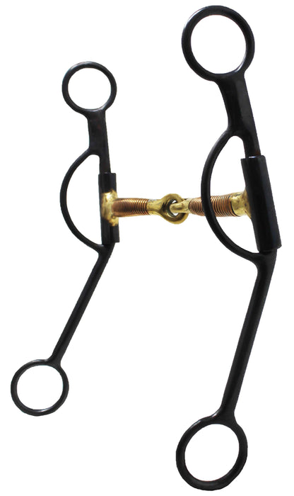 Western Sweet Iron 5" Copper Wrapped Snaffle Mouth Horse Training Bit 35676B