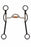 Western Sweet Iron SS 5" Medium Port Mouth Copper Roller Swivel Horse Bit 35682B