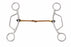 Western Stainless Steel 5" Mouth Twisted Wire Copper Snaffle Horse Bit 35683B