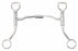 Horse Bit Stainless Steel 5" Comfort Jointed Low-Port Swivel Mouth Tack 35GA01B