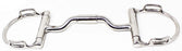 Horse Stainless Steel 5" Mouth D-Ring Comfort Snaffle Bit w/ Roller 35GA04B