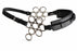 Horse Leather Flower Shank Padded Noseband Training Hackamore Curb Strap 35H67