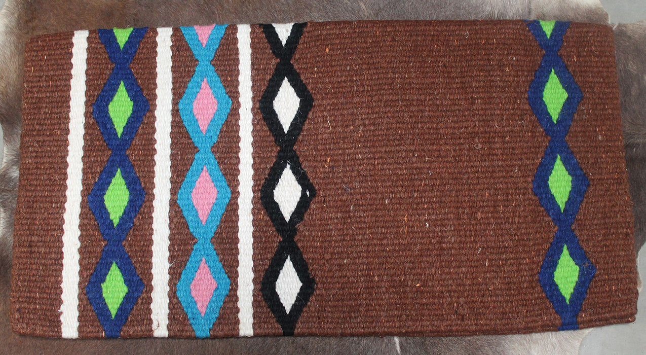 34x36 Horse Wool Western Show Trail SADDLE BLANKET Rodeo Pad Rug  36136