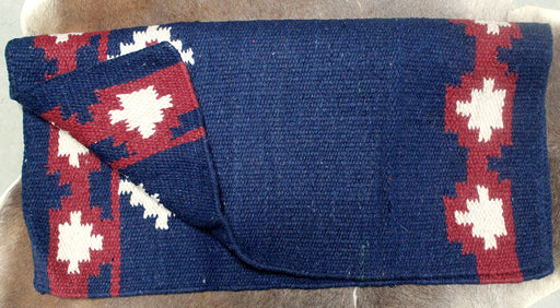 34x36 Horse Wool Western Show Trail SADDLE BLANKET Rodeo Pad Rug  36154