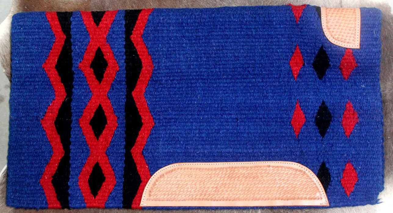 34x36 Horse Wool Western Show Trail SADDLE BLANKET Rodeo Pad Rug  36207T