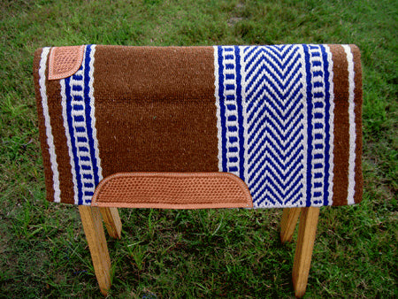 34x36 Horse Wool Western Show Trail SADDLE BLANKET Rodeo Pad Rug  3648