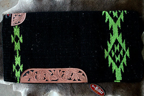 34x36 Horse Wool Western Show Trail SADDLE BLANKET Rodeo Pad Rug  3681C