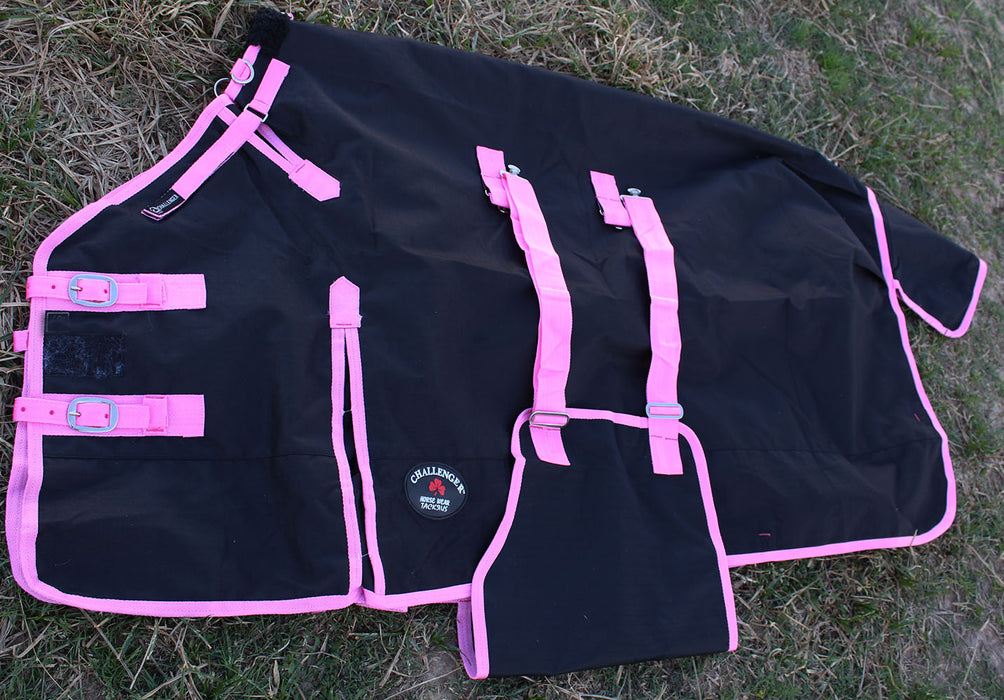 1200D Turnout  Horse SHEET Light Winter Blanket  368B