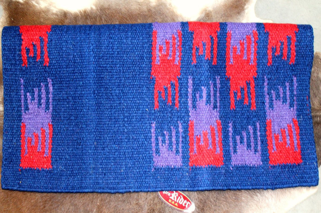34x36 Horse Wool Western Show Trail SADDLE BLANKET Rodeo Pad Rug  36S118