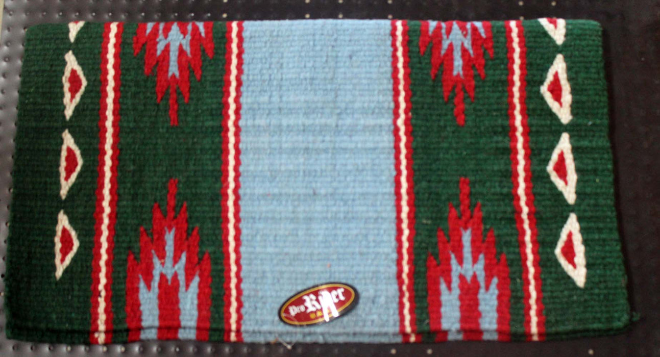 34x36 Horse Wool Western Show Trail SADDLE BLANKET Rodeo Pad Rug  36S14