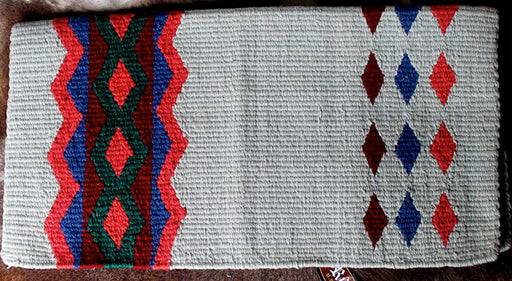 34x36 Horse Wool Western Show Trail SADDLE BLANKET Pad Rug  36S279