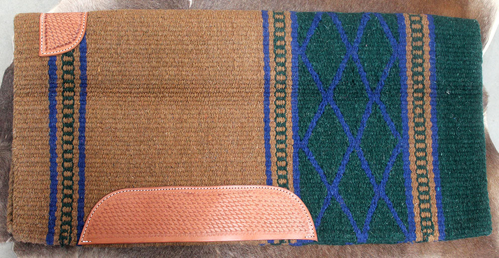 34x36 Horse Wool Western Show Trail SADDLE BLANKET Rodeo Pad Rug  36S414