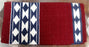 34x36 Horse Wool Western Show Trail SADDLE BLANKET Rodeo Pad Rug  36S416