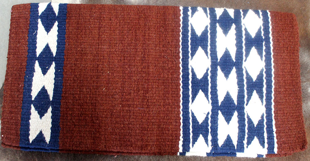 34x36 Horse Wool Western Show Trail SADDLE BLANKET Rodeo Pad Rug  36S419