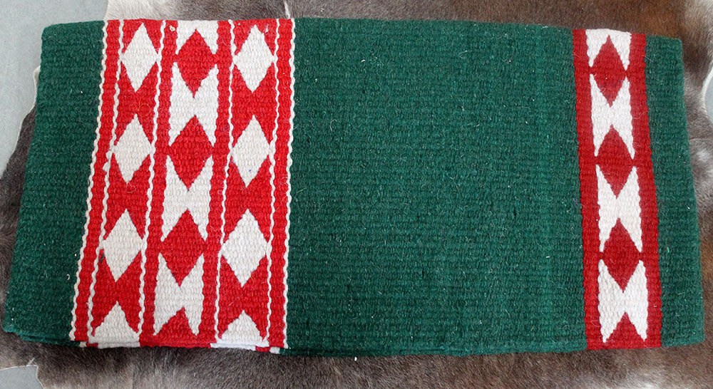 34x36 Horse Wool Western Show Trail SADDLE BLANKET Rodeo Pad Rug  36S423