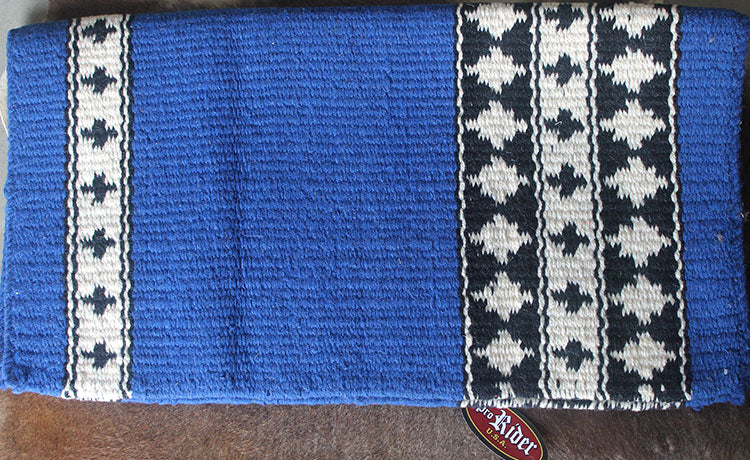 34x36 Horse Wool Western Show Trail SADDLE BLANKET Rodeo Pad Rug  36S58