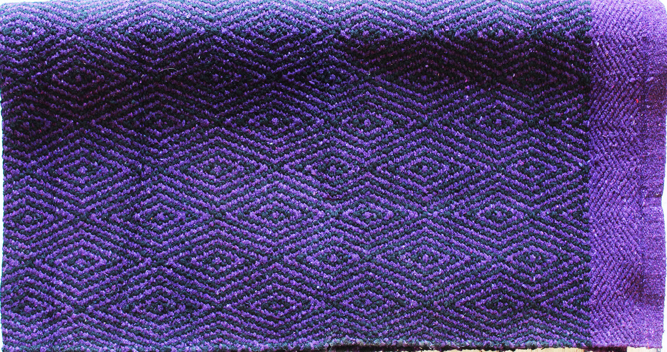 Cotton Blend Western Show Trail Horse SADDLE BLANKET Double Weave 32"x64" 3747