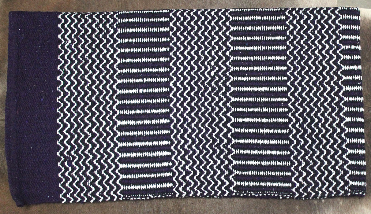 Acrylic Western Show Trail Horse SADDLE BLANKET Double Weave 3770