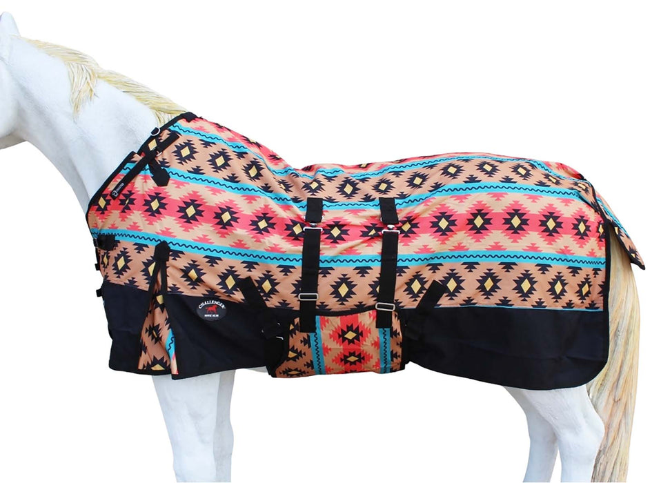 1200D Turnout Waterproof Rain Horse SHEET Light Winter Blanket  377B