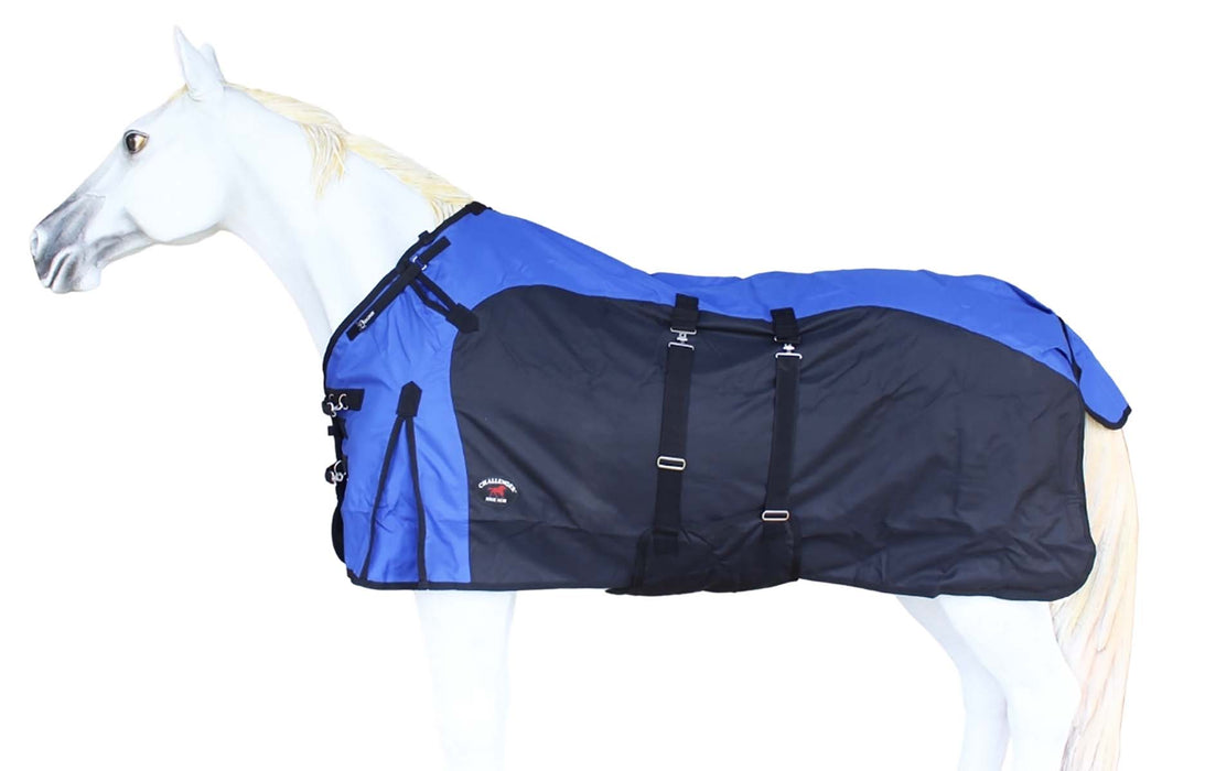1200D Turnout Waterproof Rain Horse SHEET Light Winter Blanket Fleece Lining
