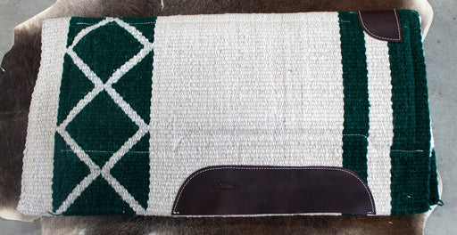 Wool Western Show Horse Trail SADDLE PAD Rodeo Blanket Tack  3880