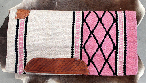 Wool Western Show Horse Trail SADDLE PAD Rodeo Blanket Tack  3884