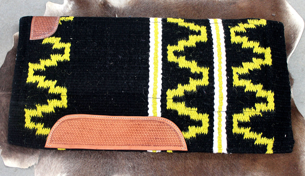 34x36 Wool Western Show Horse Trail SADDLE PAD Rodeo Blanket Tack  3895