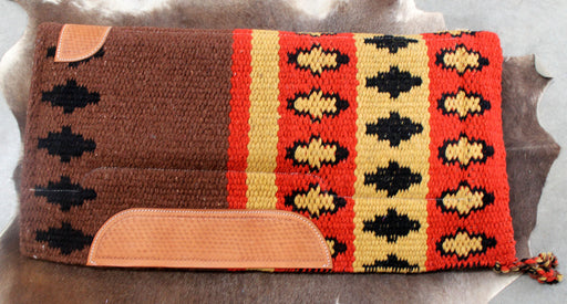 Wool Western Show Horse Trail SADDLE PAD Rodeo Blanket Tack  3897