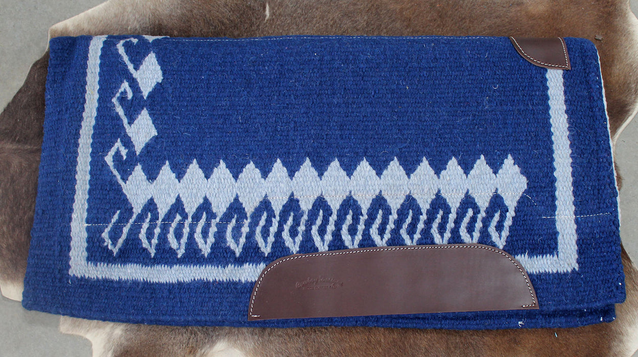Wool Western Show Horse Trail SADDLE PAD Rodeo Blanket Tack  3899