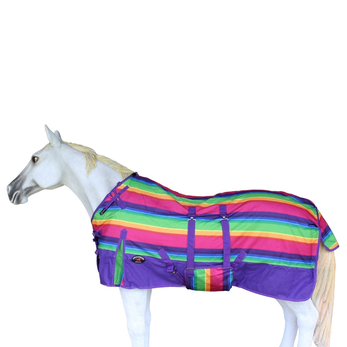 1200D Turnout Lightweight Bellyband Rain Horse Winter Blanket Sheet 390B