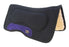 Horse 30" x 30" Western Contoured Anti-Slip Fleece Padded Saddle Pad Purple 39130PR