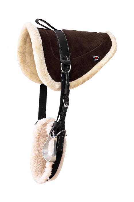 Suede Bareback Pad - Fleece Lined