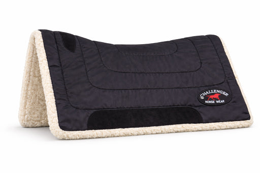 Horse & Pony SADDLE PAD Western Riding Trail Cordura Top Fur Bottom Full 39143
