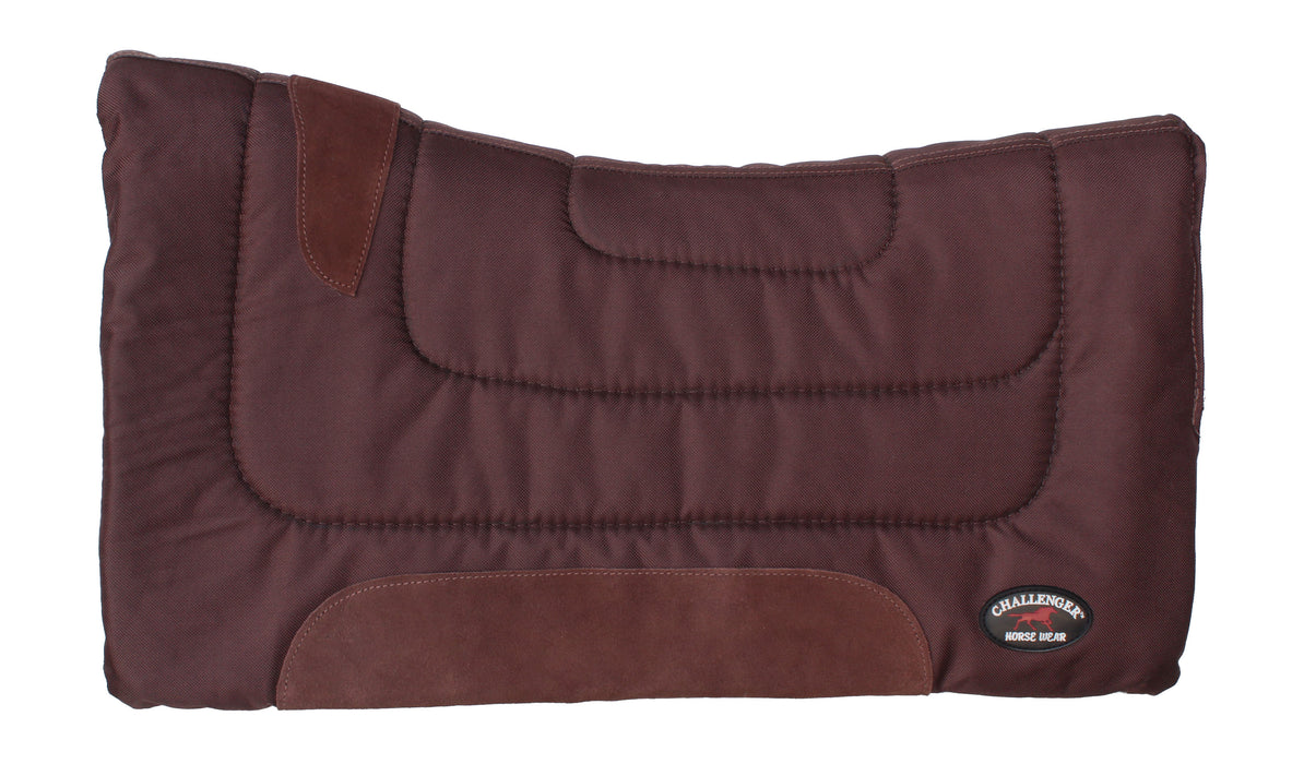 Horse SADDLE PAD Western Riding Show Trail Cordura Top Fur Bottom Full 39143BK