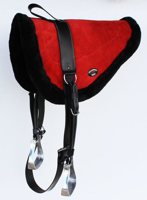 Suede Bareback Pad - Fleece Lined