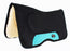 Challenger Western Contoured Fleece Padded Saddle Pad Turquoise 39175