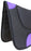 Horse Western Contoured Anti-Slip Shock Absorbing Saddle Pad Purple 39181PR
