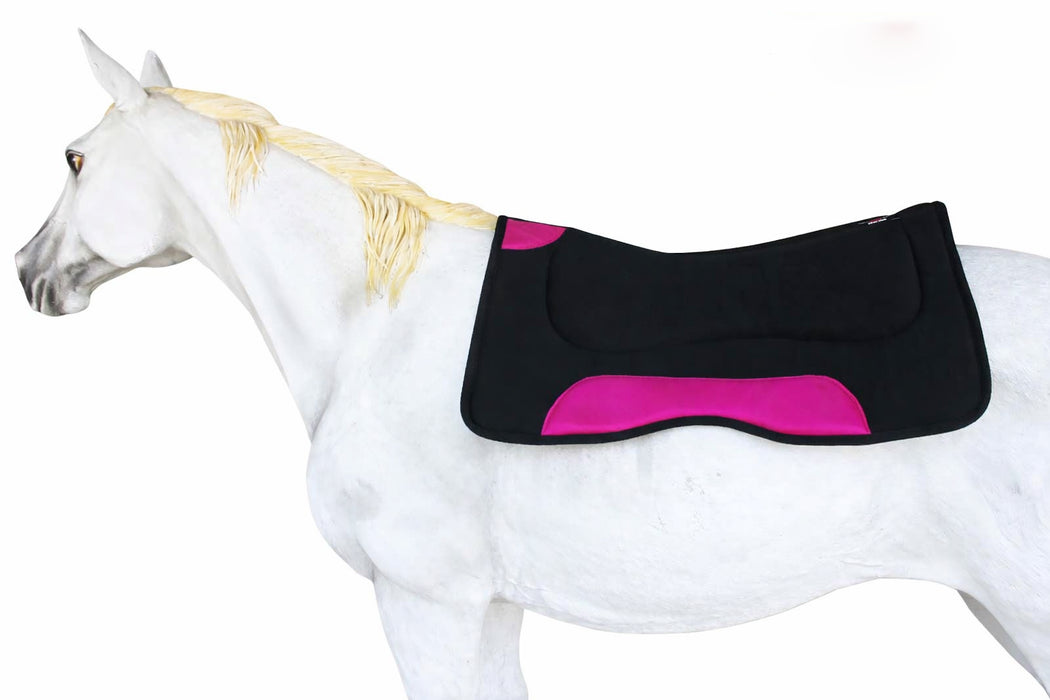 Horse Western Contoured Anti-Slip Shock Absorbing Saddle Pad Purple 39181PR