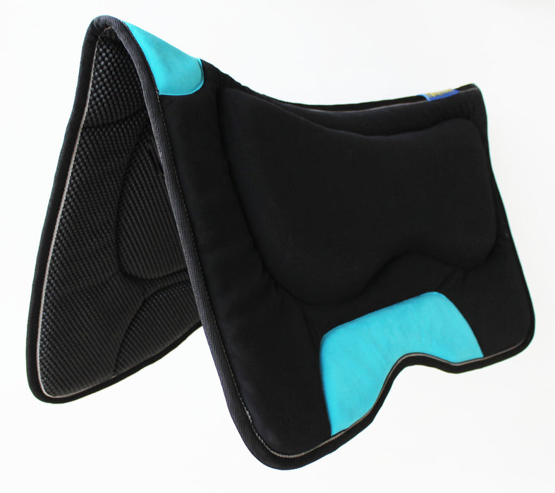31"x32" Horse Western Contoured Neoprene Shock Absorbing Saddle Pad 39181TR