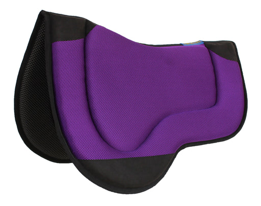 Horse Pony Endurance Contoured Neoprene Anti-Slip Bottom Saddle Pad 39188v