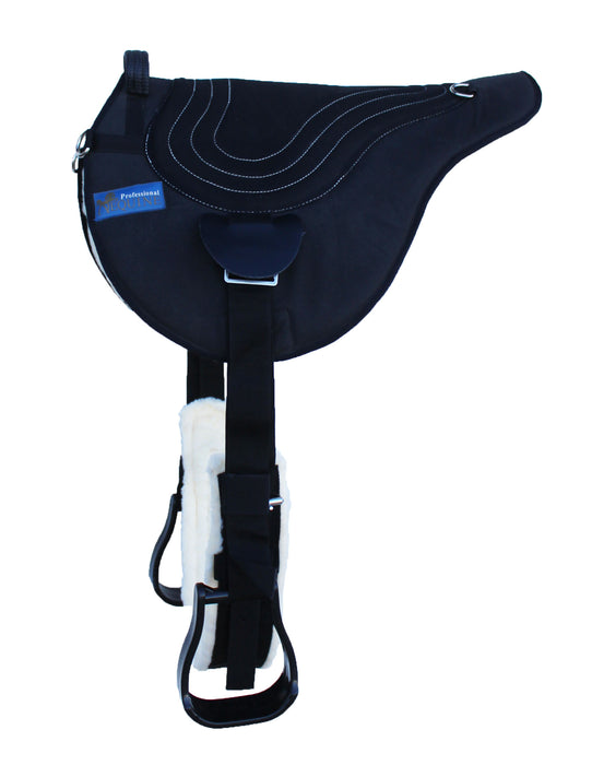 Horse Western Fleece Padded Bareback Pad Stirrups 39191