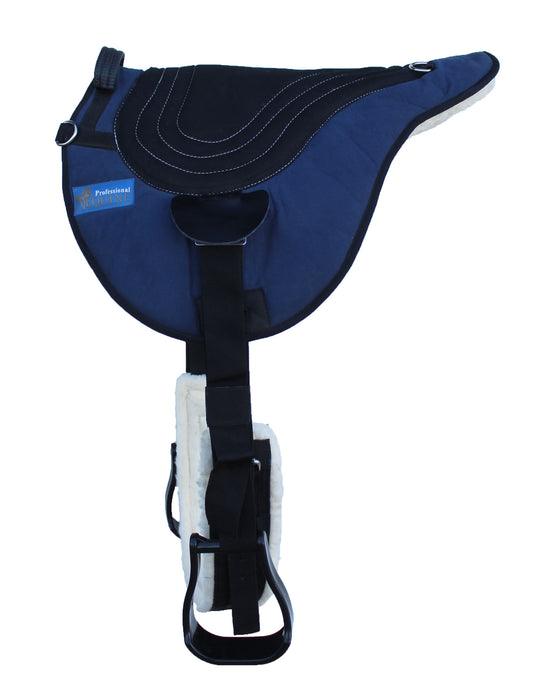 Horse Western Fleece Padded Bareback Pad Stirrups 39191
