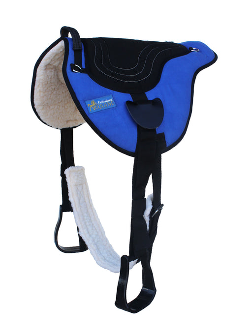 Horse Western Fleece Padded Bareback Pad Stirrups 39191