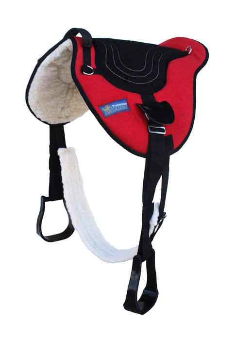 Horse Western Fleece Padded Bareback Pad Stirrups 39191