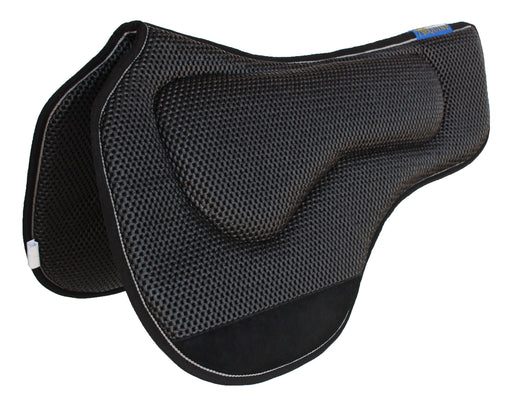 Horse SADDLE PAD Professional Equine Western Round Skirt Barrel Neoprene 39198BK