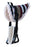 Horse Western Treeless Faux Fur Padded Serape Acrylic Bareback Pad Stirrups 39211-215