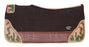 Horse 32" x 30" Western Contoured Wool Felt Therapeutic Saddle Pad 39218