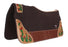 Horse 32" x 30" Western Contoured Wool Felt Therapeutic Saddle Pad 39218