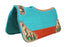 Horse 32" x 30" Western Contoured Wool Felt Therapeutic Saddle Pad 39218